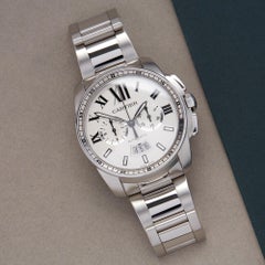 Cartier Calibre de Cartier Chronograph W7100045 or 3578 Men's Stainless Steel