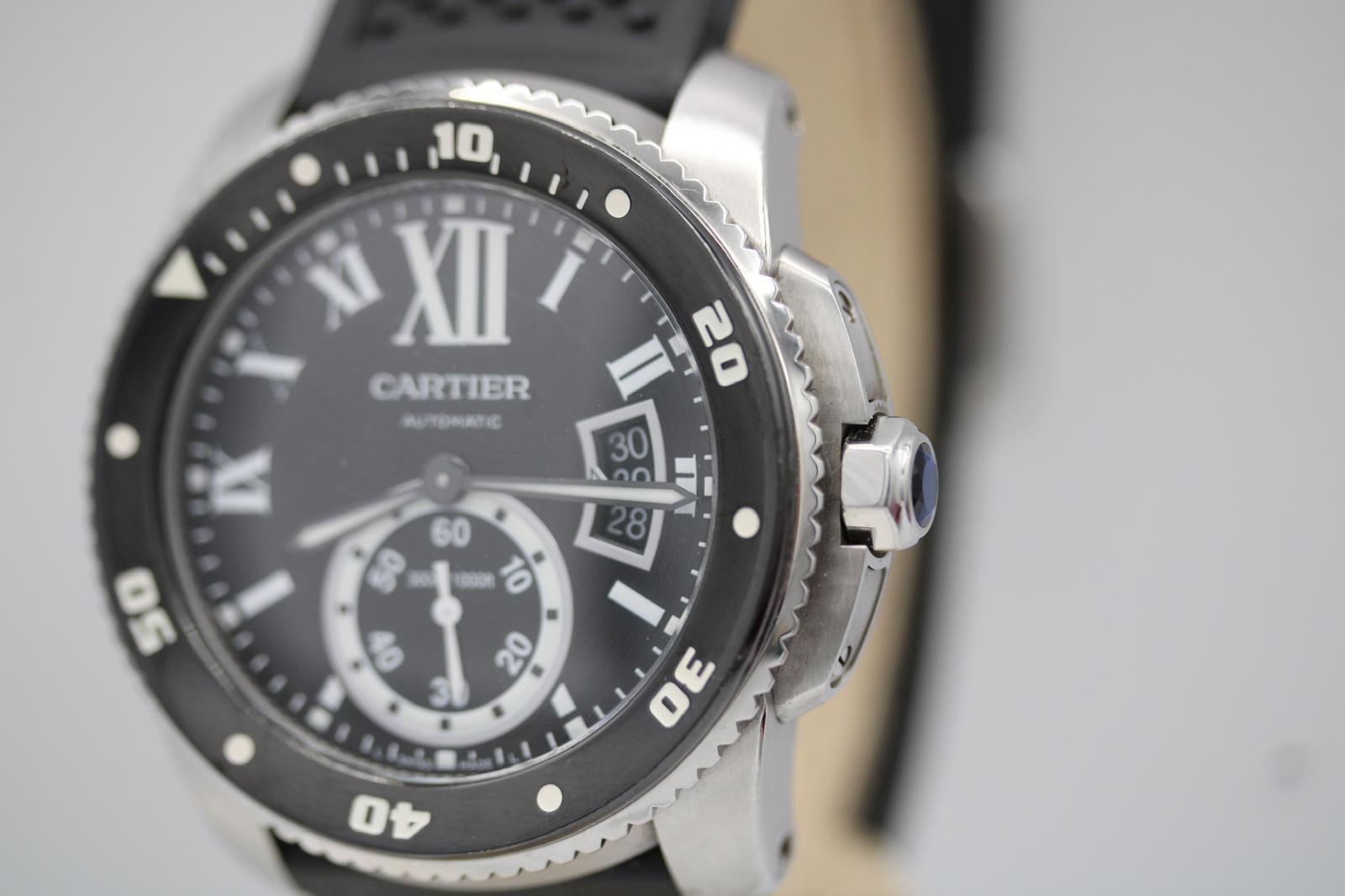 Cartier Calibre de Cartier Diver 3729 For Sale 8