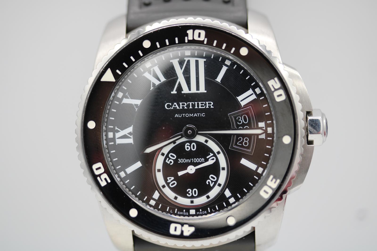 Cartier Calibre de Cartier Diver 3729 For Sale 9