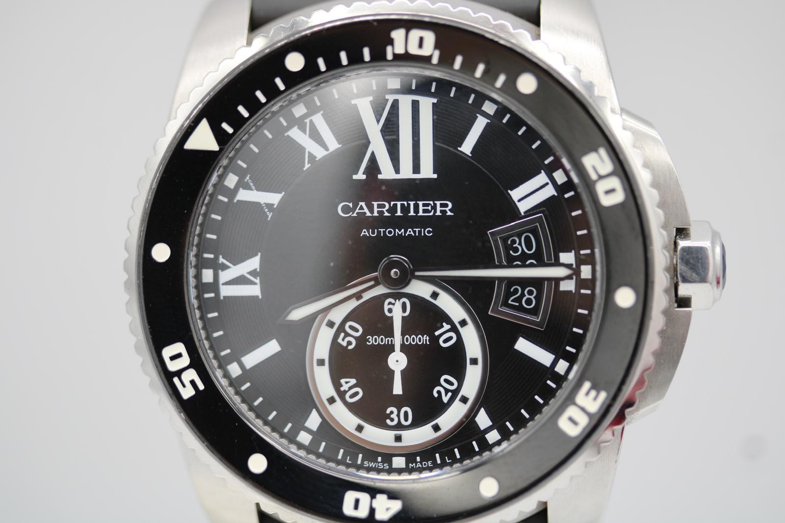 Cartier Calibre de Cartier Diver 3729 – 2014 – Full Set

A perfect fusion of luxury and sport, the Cartier Calibre de Cartier Diver 3729 is rugged, refined, and built for daily wear. First sold in the UK in 2014, this example is offered as a