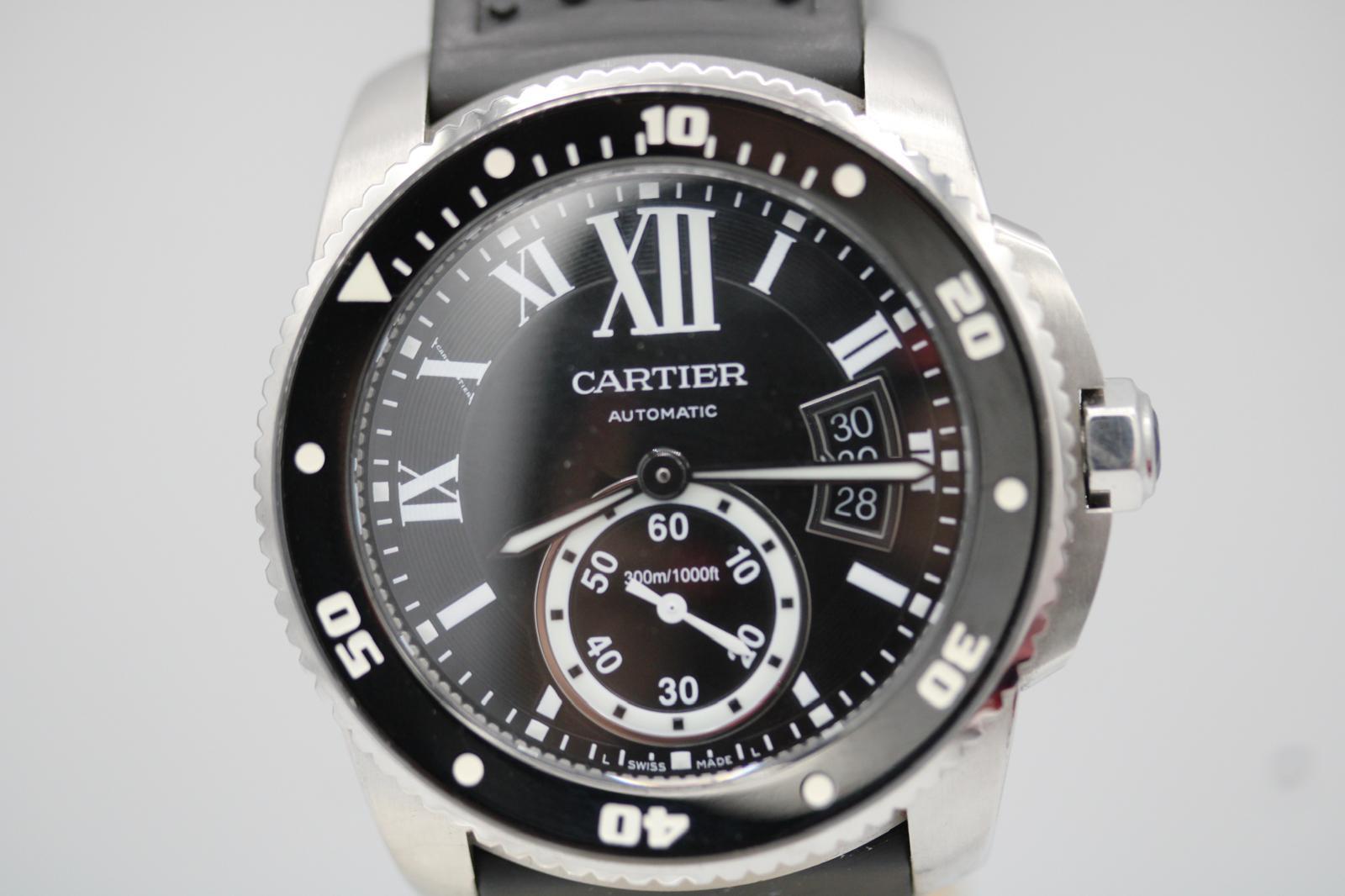 Men's Cartier Calibre de Cartier Diver 3729 For Sale