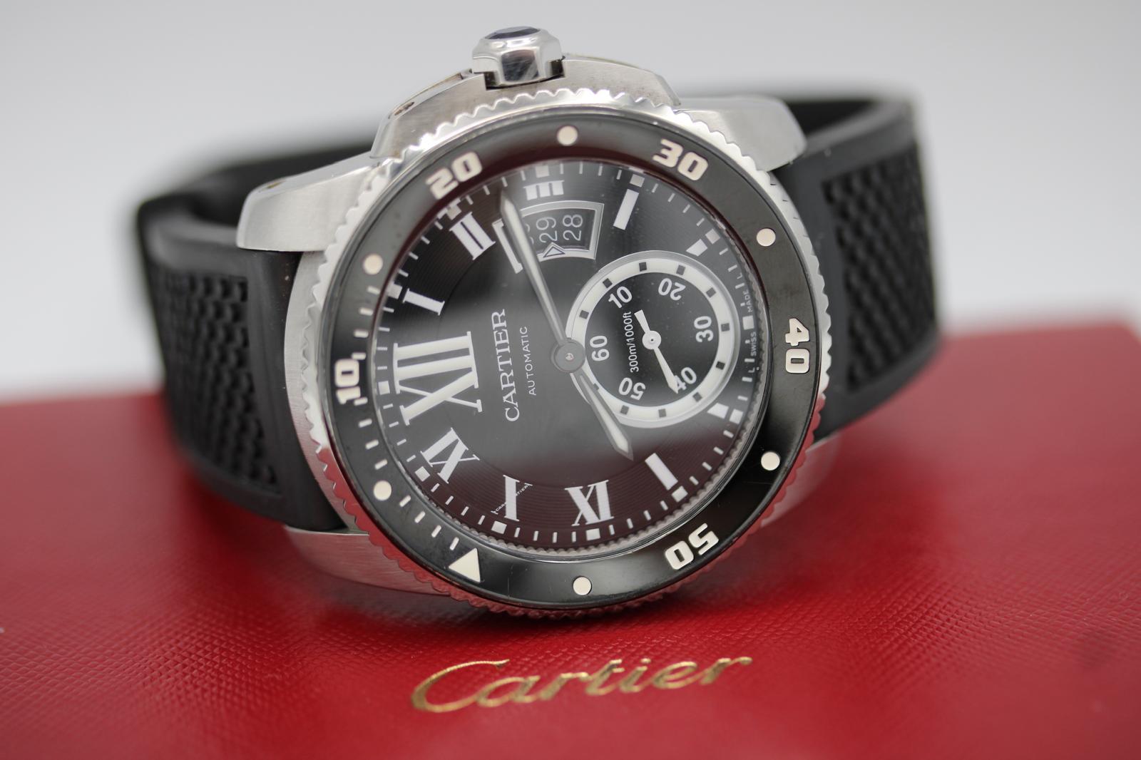 Cartier Calibre de Cartier Diver 3729 For Sale 3