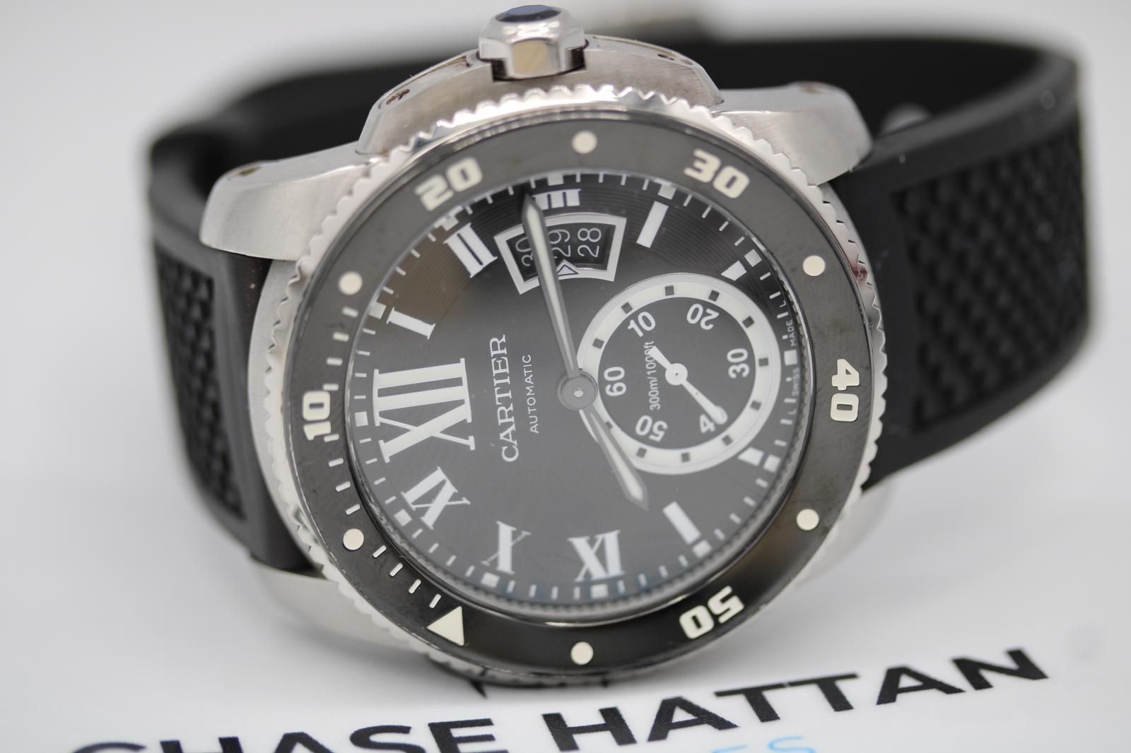 Cartier Calibre de Cartier Diver 3729 For Sale 4