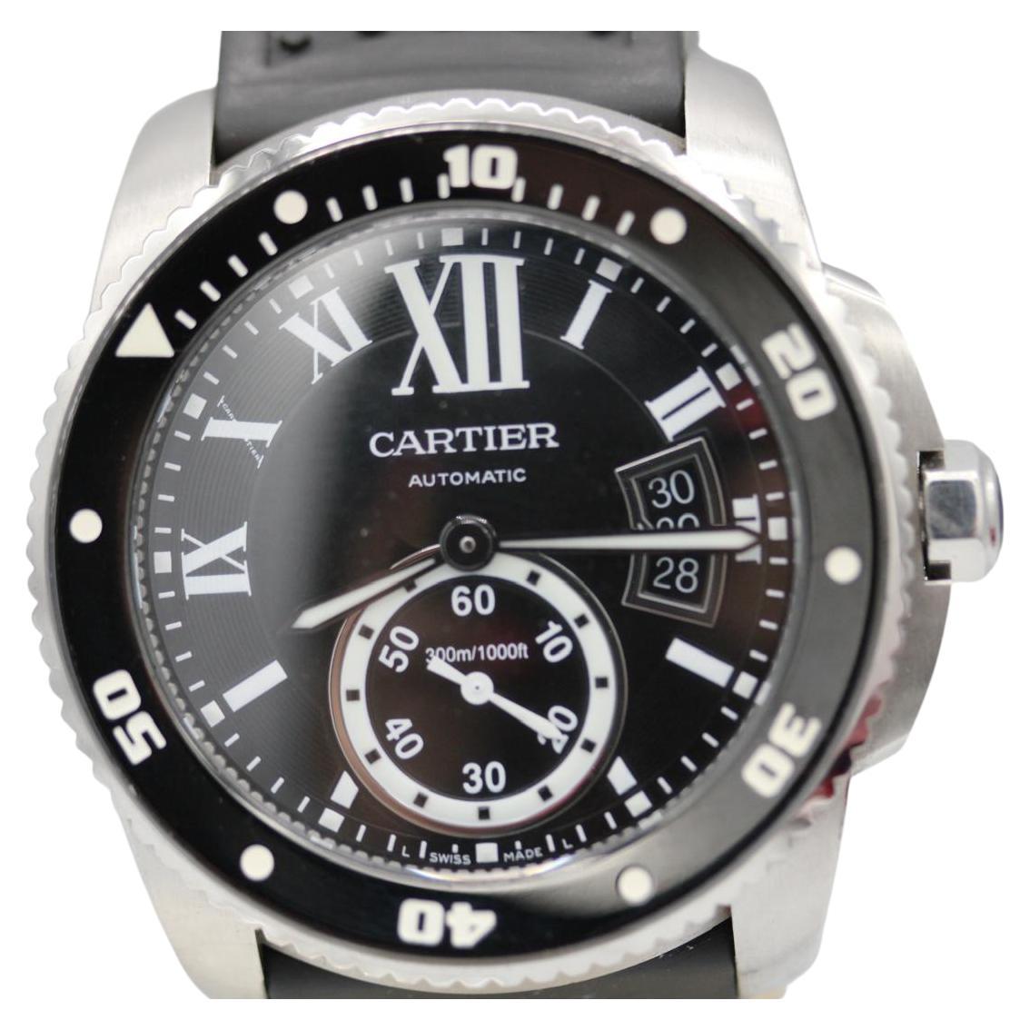 Cartier Calibre de Cartier Diver 3729 For Sale