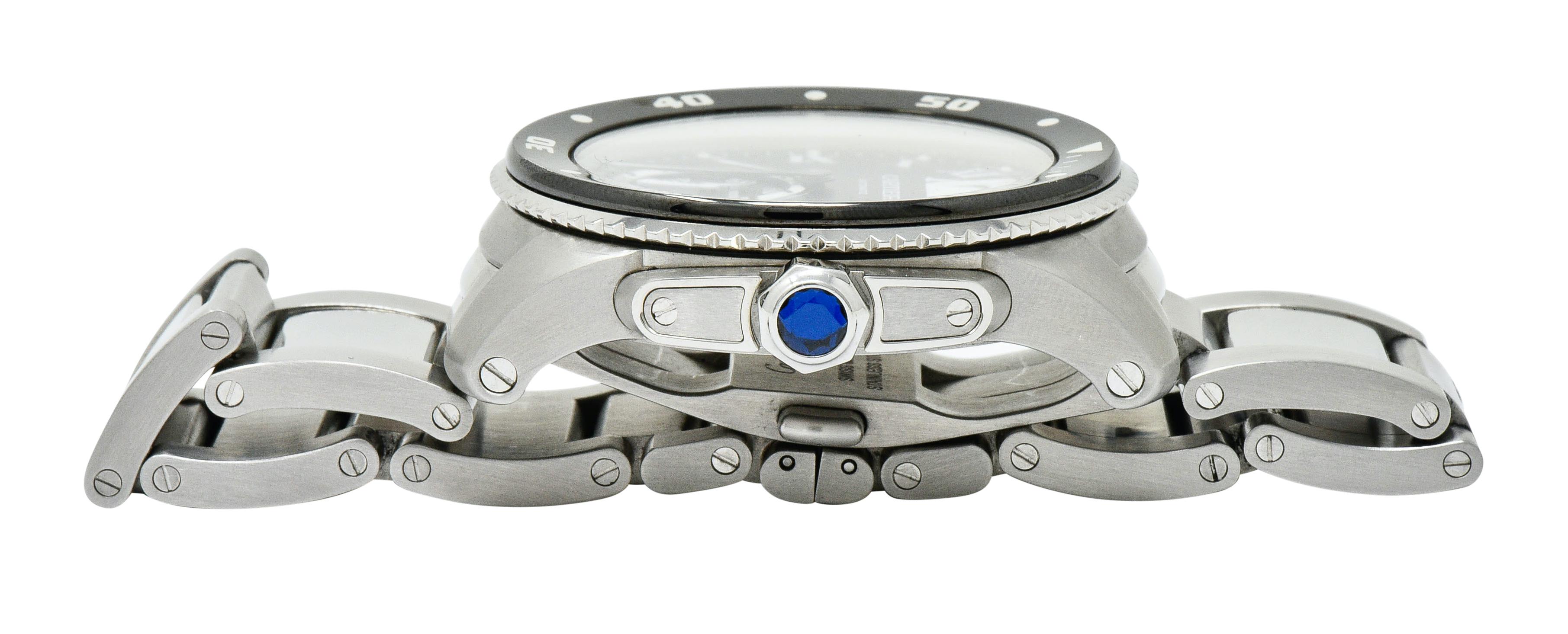 Cartier Calibre de Cartier Diver Stainless Steel Automatic Men's Watch W7100057 2
