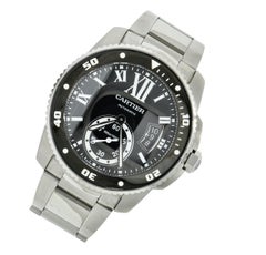 Cartier Montre Calibre de Cartier Diver automatique en acier inoxydable pour hommes W7100057