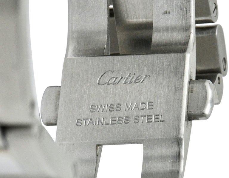 Cartier Calibre de Cartier Diver Stainless Steel Automatic Men's Watch W7100057 For Sale 4