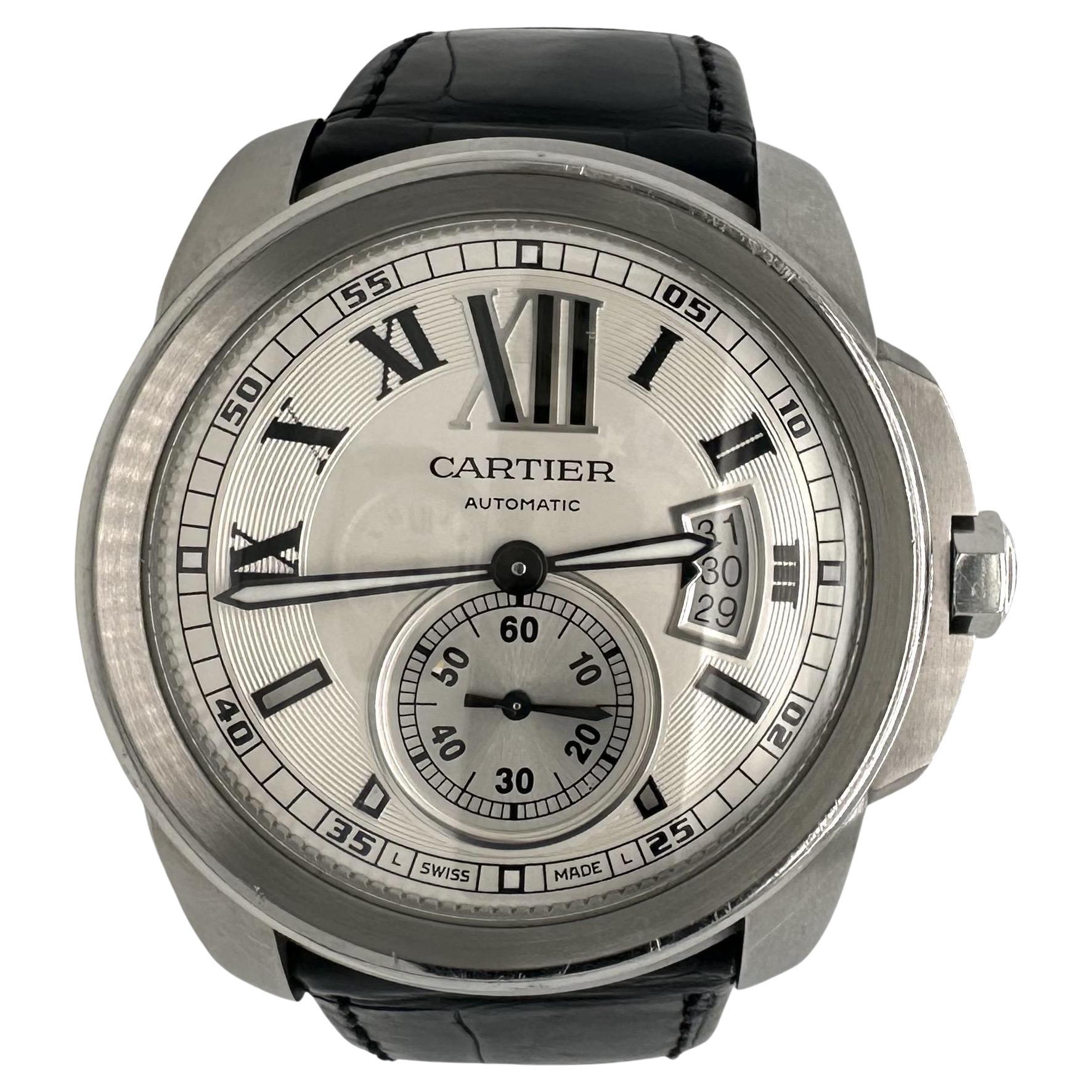 Cartier Calibre de Cartier Ref. 3389 Stainless Steel Watch