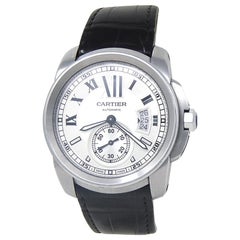 Cartier Calibre de Cartier WSCA0003, Silver Dial, Certified