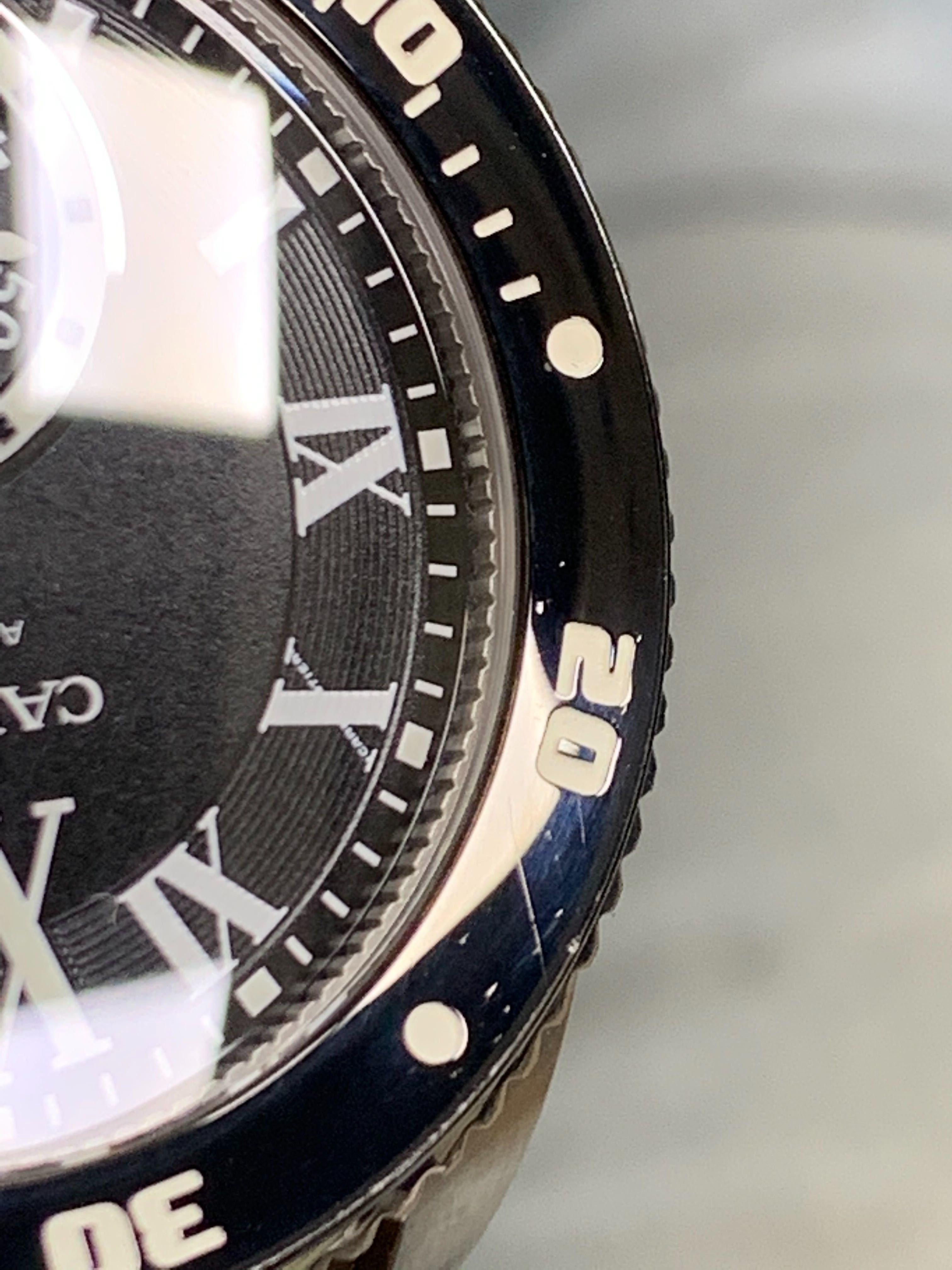 Cartier Calibre de Diver Stainless Steel Black Dial Automatic Men Watch W7100057 3