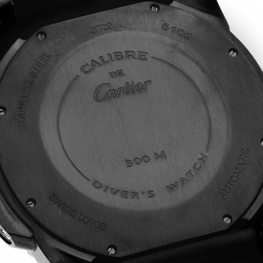 Cartier Calibre Diver ADLC Steel Rose Gold Mens Watch W2CA0004 Box Papers 2