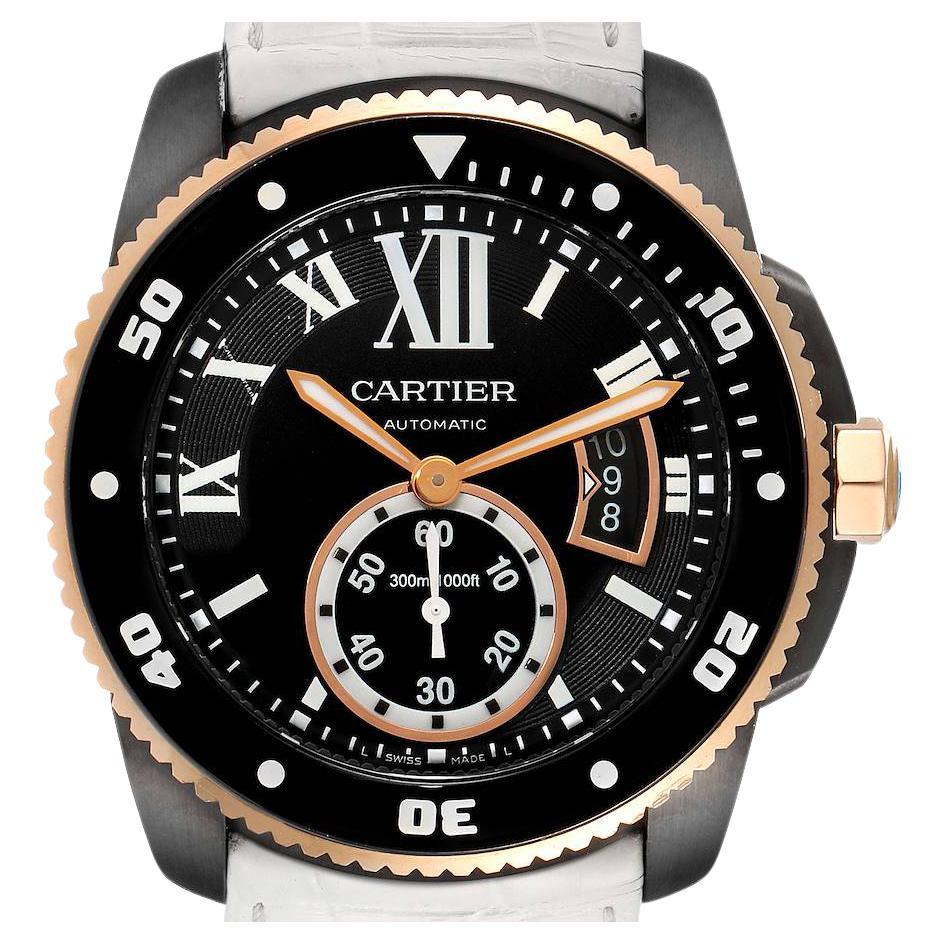 Cartier Calibre Diver ADLC Steel Rose 