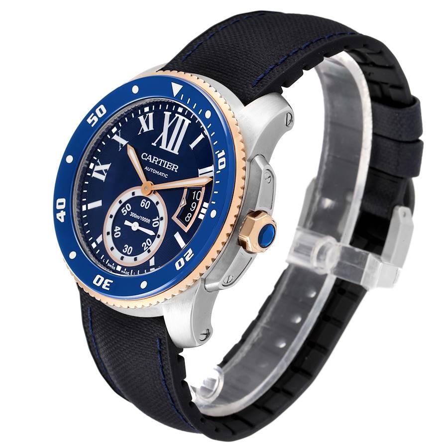 blue cartier watch