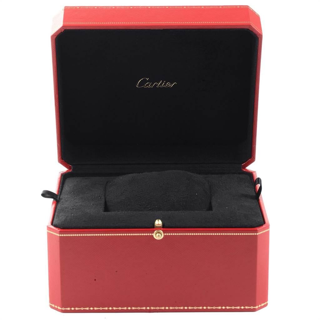 Cartier Calibre Rose Gold Black Dial Automatic Men's Watch W7100052 8