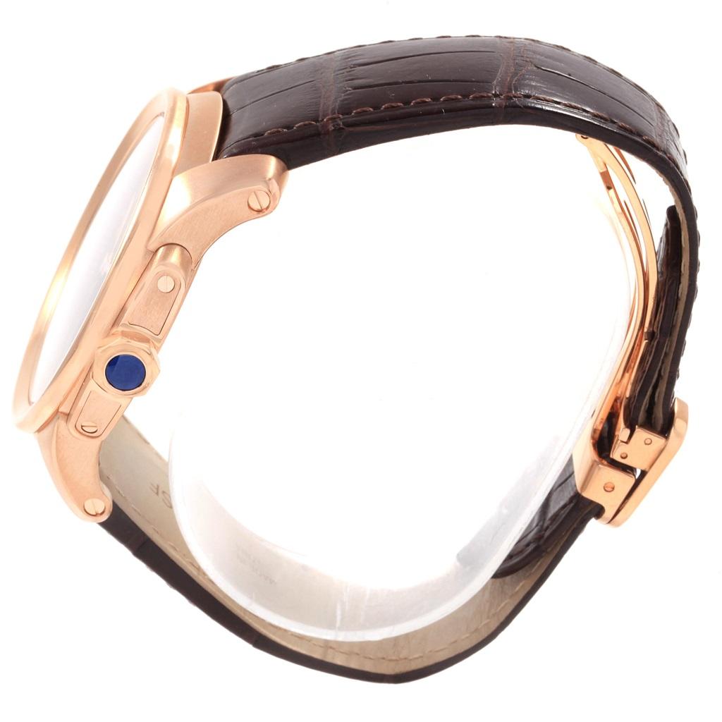cartier calibre brown