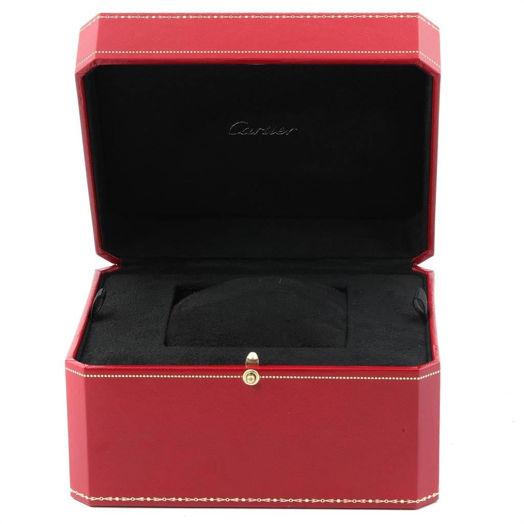 Cartier Calibre Rose Gold Brown Dial Automatic Men's Watch W7100007 4