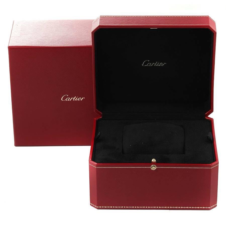 Automatik-Herrenuhr W7100007 von Cartier, Kaliber Rosgold, braunes Zifferblatt 5