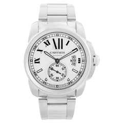 Cartier Calibre Stainless Steel Men's Watch W7100015