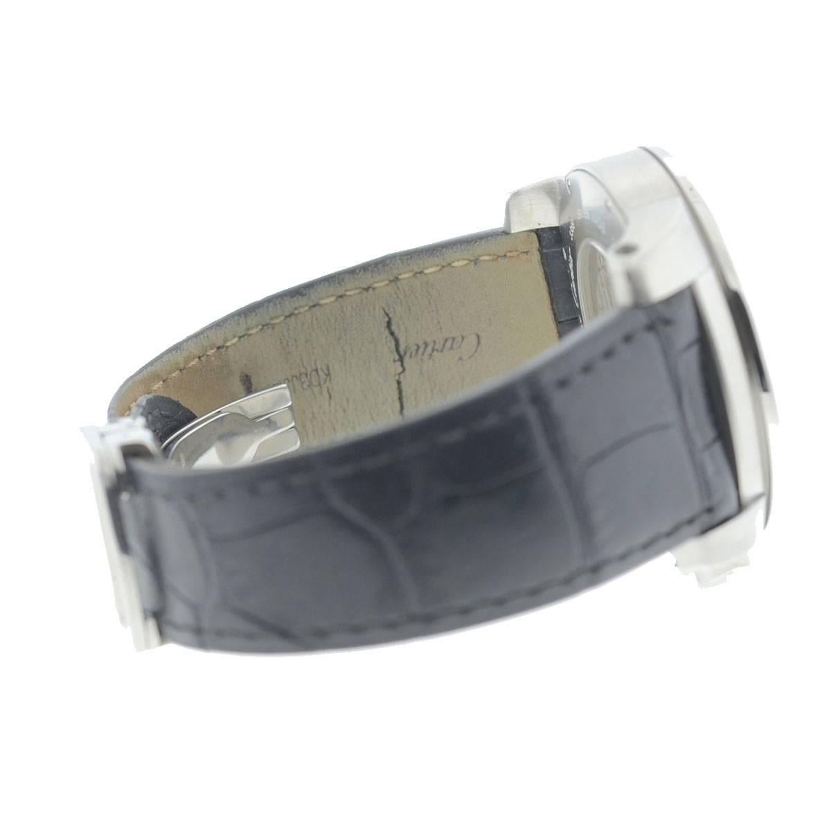Cartier Stainless Steel Calibre Automatic Wristwatch 1