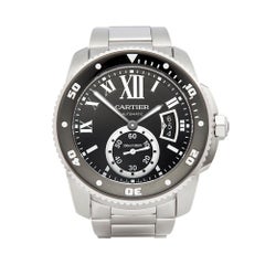 Cartier Calibre Stainless Steel W7100057