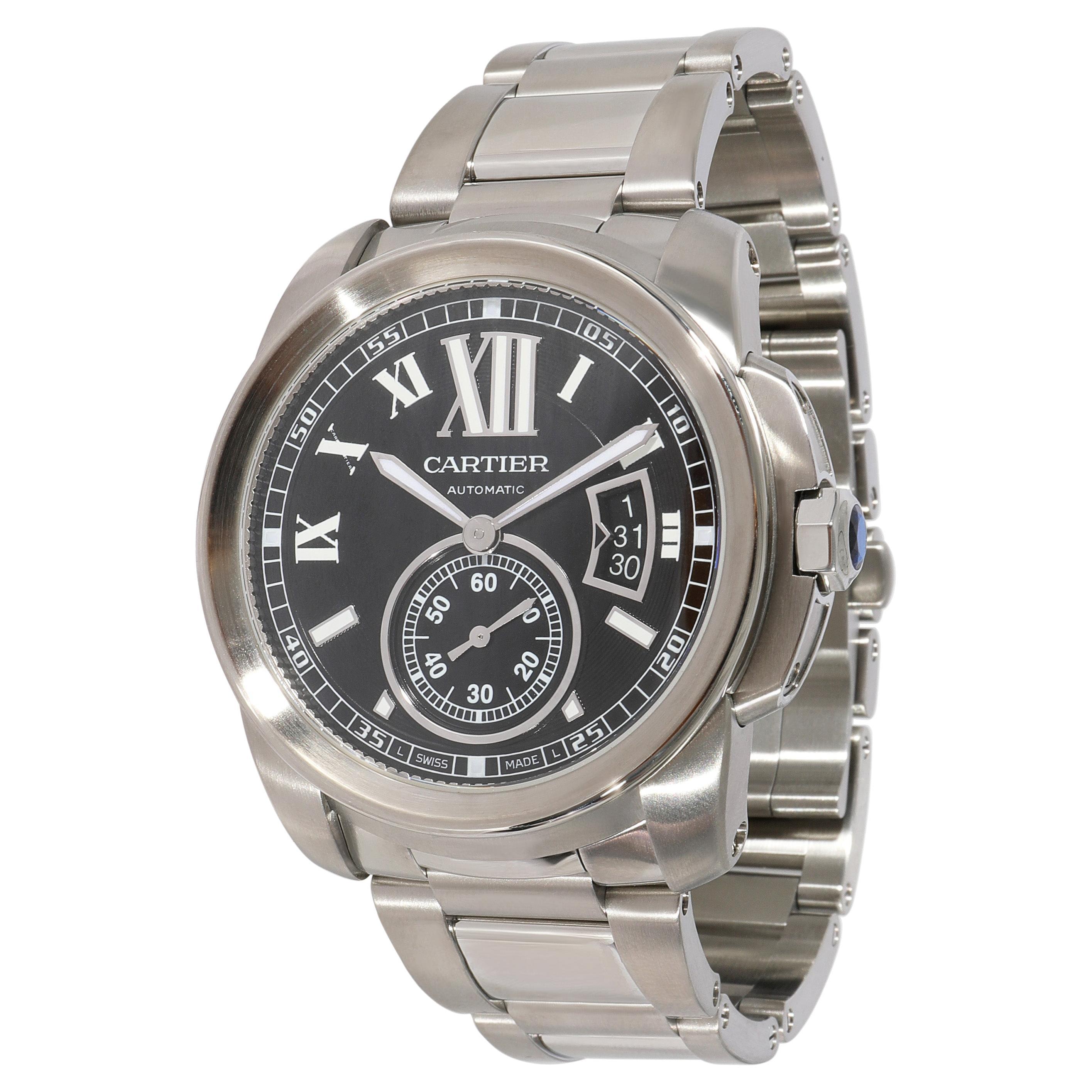 Cartier Calibre W7100016 Men's Watch in Stainless Steel
