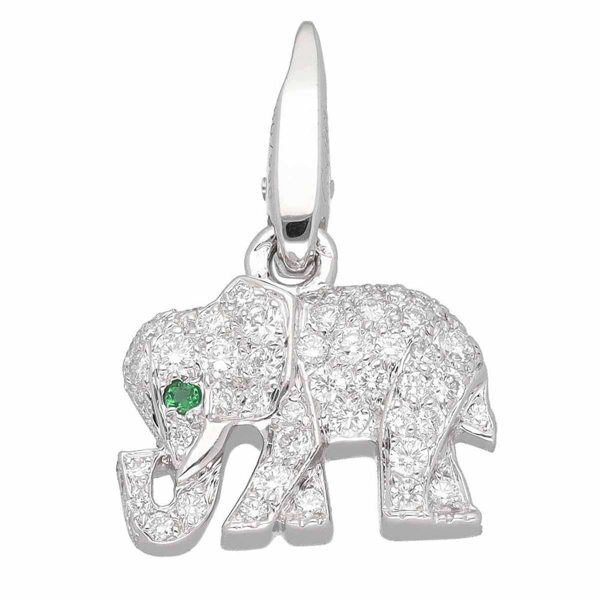 ■ Numéro d'article : TMR2510220001
■Marque : Cartier
■Nom du produit : Charme de bonbons
■Modèle / Numéro de référence : -
■Material:Diamants, émeraude, or blanc 750 K18
■Poids : Environ 2,8 g
■Taille : Approx. L14,56 mm × H10,08 mm (sans la