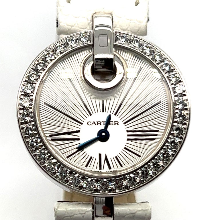 Cartier Captive de Cartier Ladies Watch in White Gold For Sale at 1stDibs