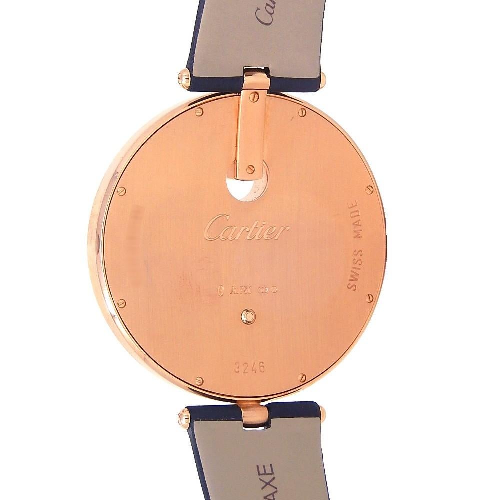 Contemporary Cartier Captive de Cartier WG600003, Rose Dial, Certified
