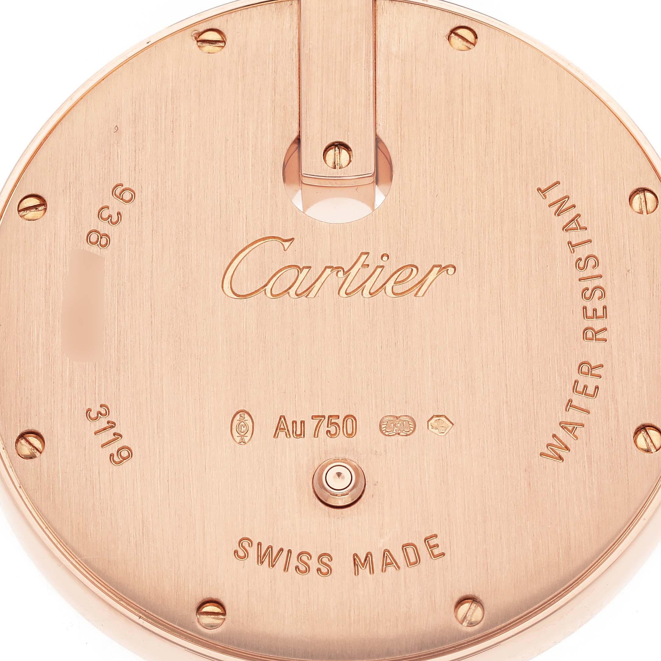 Cartier Montre Captive en or rose et diamants pour femmes WG600011 Pour femmes en vente