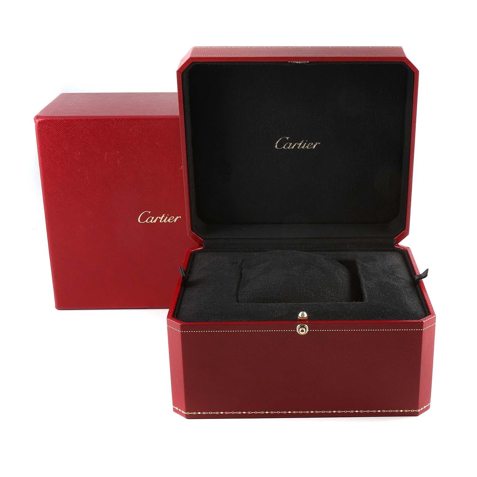 Cartier Montre Captive en or rose et diamants pour femmes WG600011 en vente 3