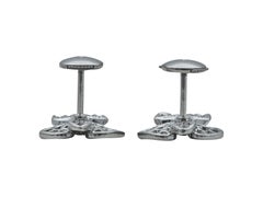 Cartier Caresse d'Orchidées de Cartier Earrings 18K White Gold Diamond