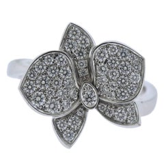 Cartier Caresse d'orchidees Diamond Gold Ring