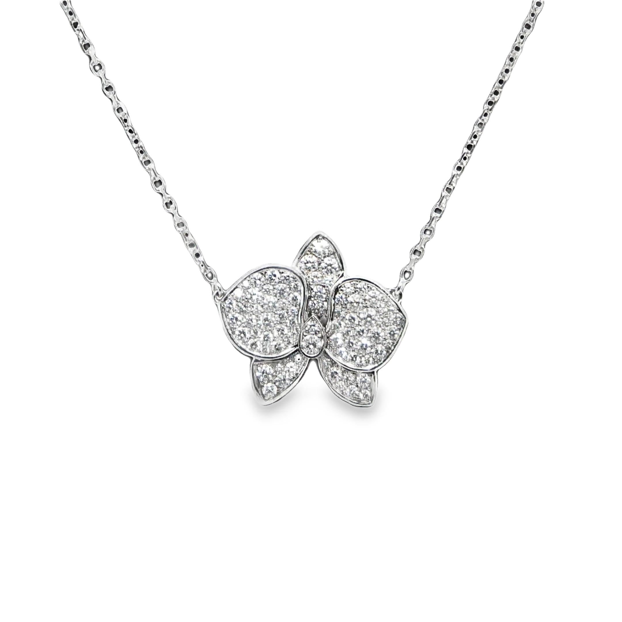 Collana Cartier Caresse d'Orchidées in vendita 1