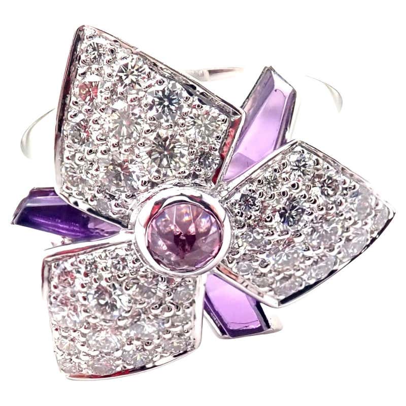 Cartier ring amethyst Clearance