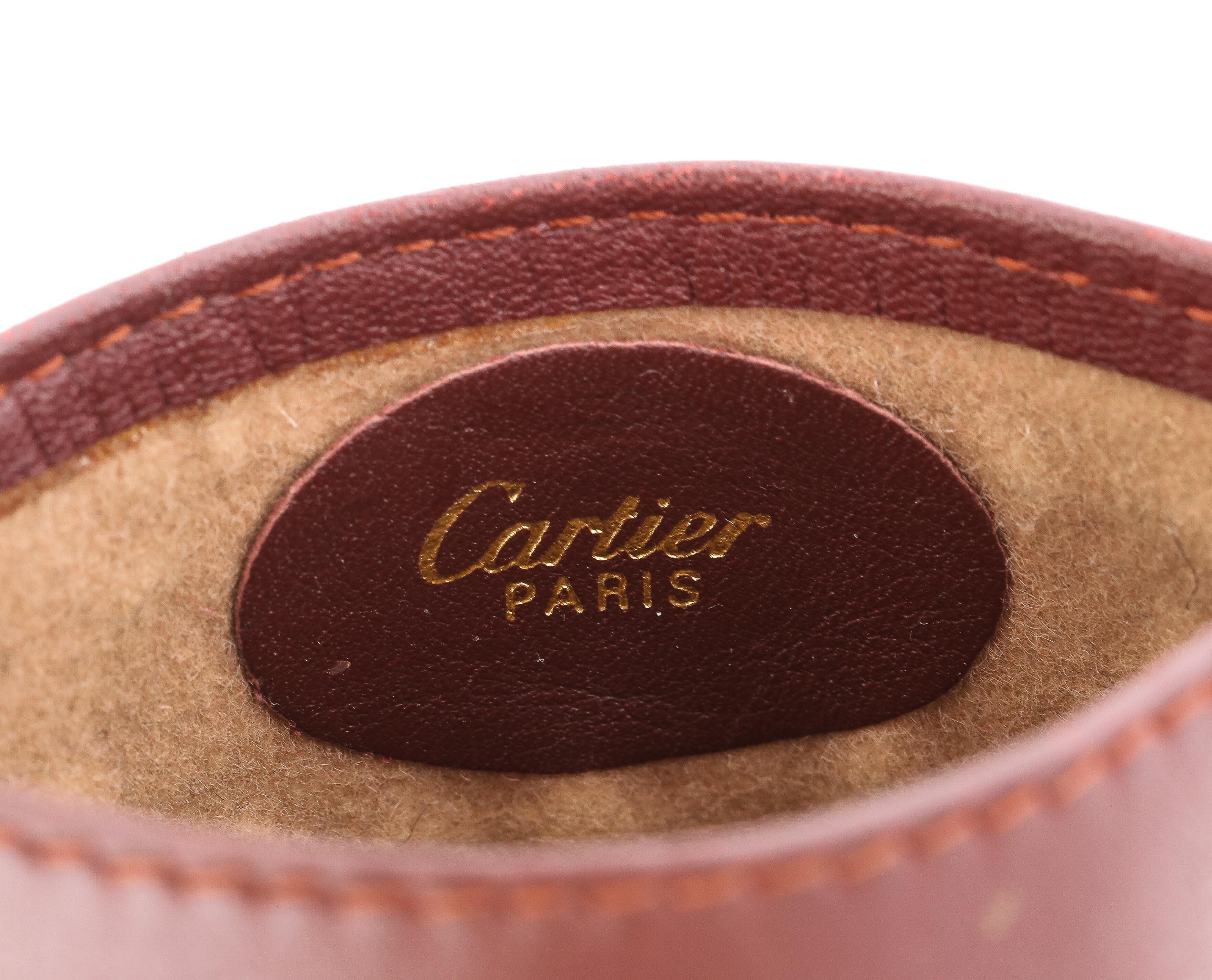 Cartier, cadres Cartier, C 1970, cadres dorés, lunettes Cartier dorées, vintage en vente 6