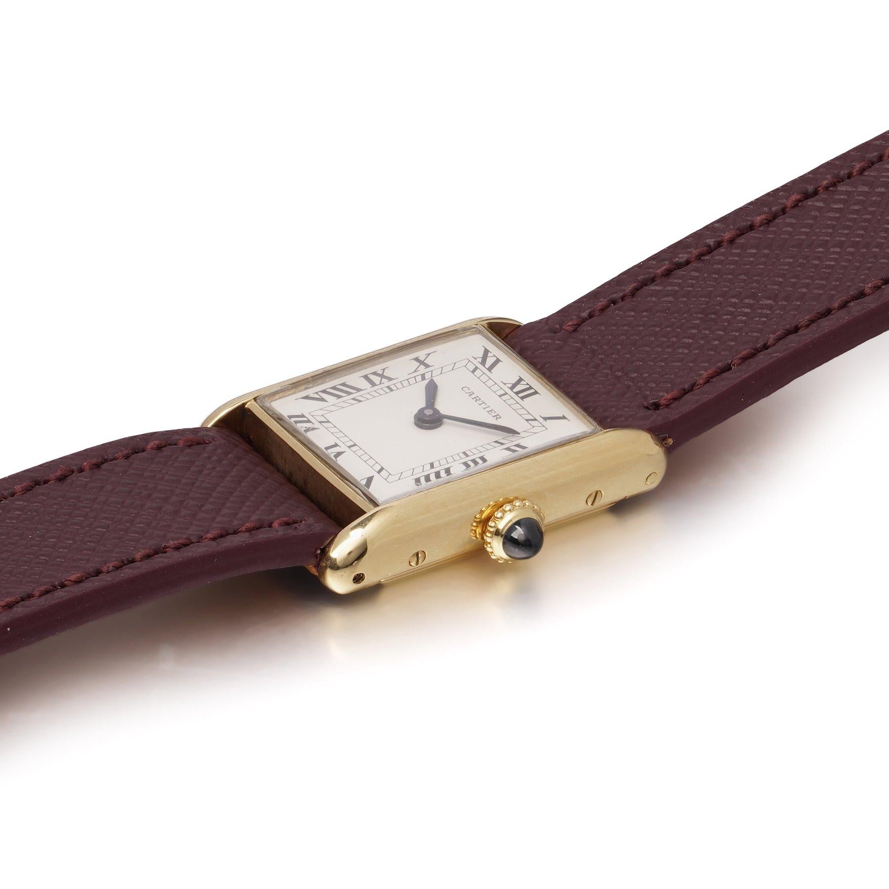 Cartier - Cartier Tank Louis Mini 67117 - Donna - 1980-1989 In condizioni buone in vendita a Braintree, GB