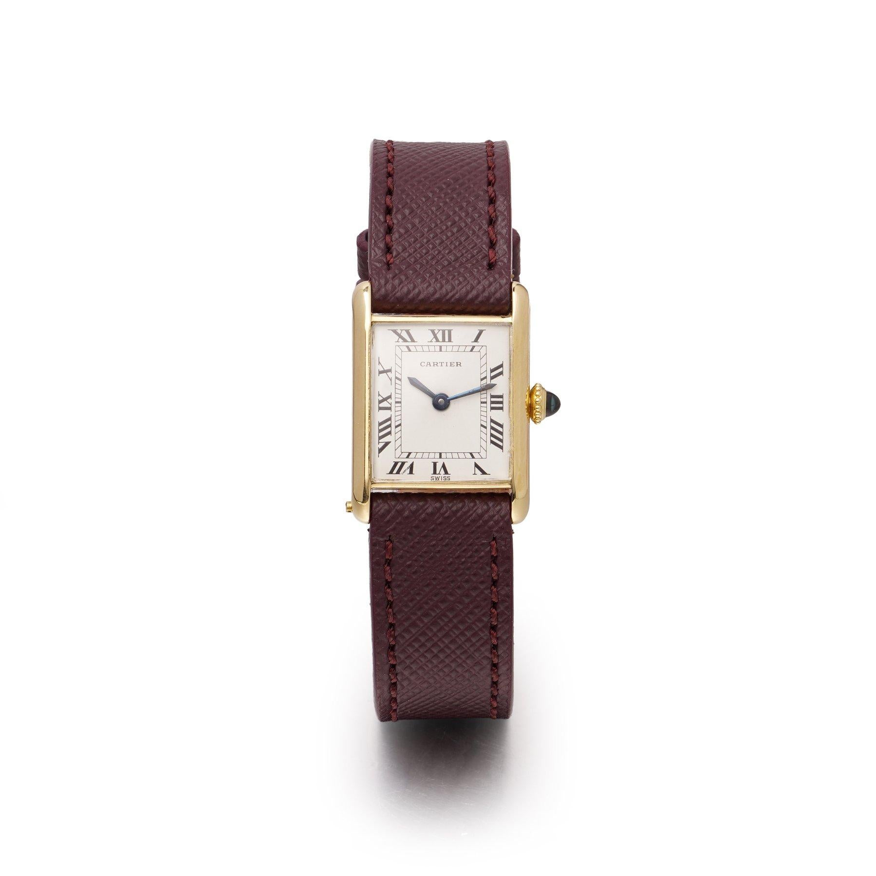 Cartier - Cartier Tank Louis Mini 67117 - Donna - 1980-1989 in vendita 1