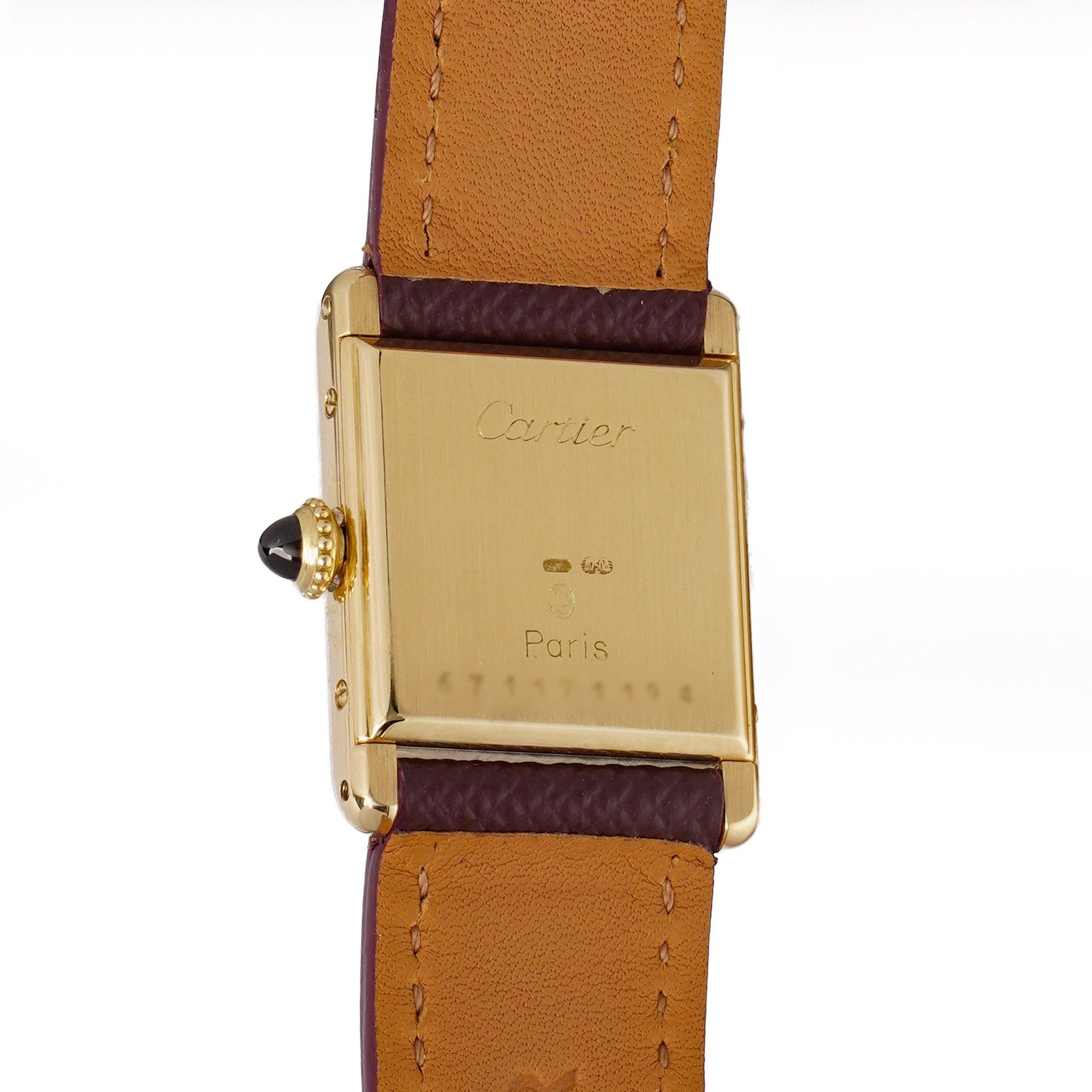 Cartier - Cartier Tank Louis Mini 67117 - Donna - 1980-1989 in vendita 3