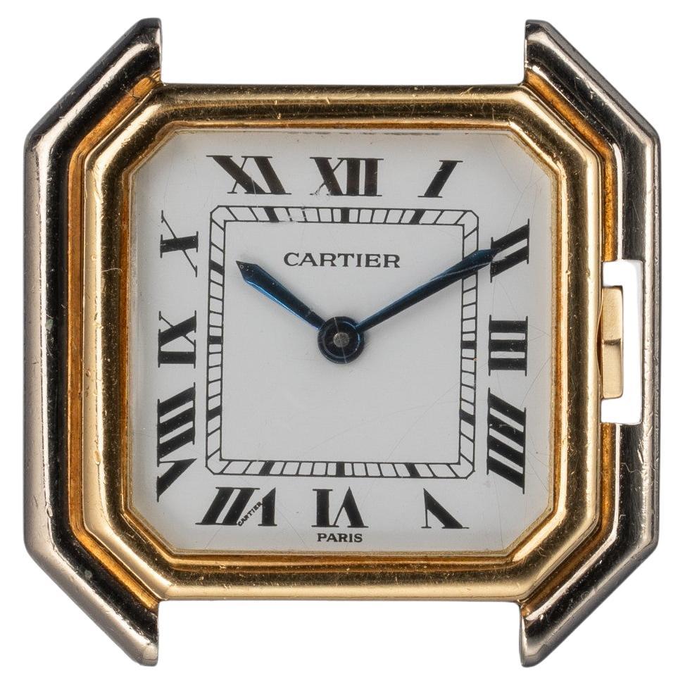 Cartier Ceinture 78210 SM Deux Or YG/WG anni '80