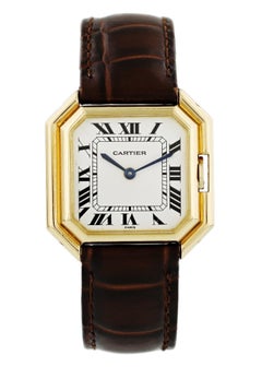 Cartier Ceinture Paris 18 Karat Yellow Gold Ladies Automatic Watch