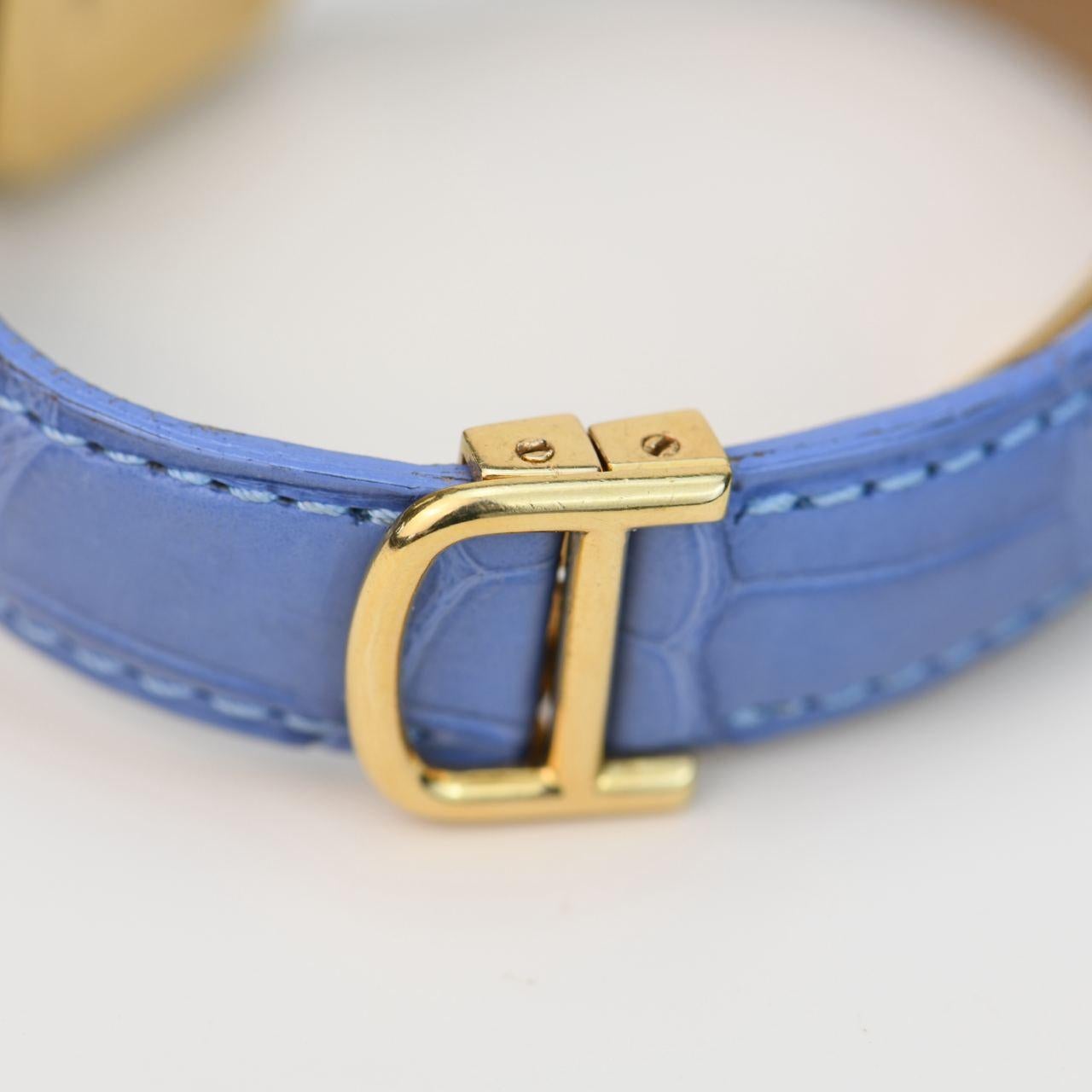 Cartier Ceinture Vintage 18K Yellow Gold Manual Winding Watch In Excellent Condition In Banbury, GB
