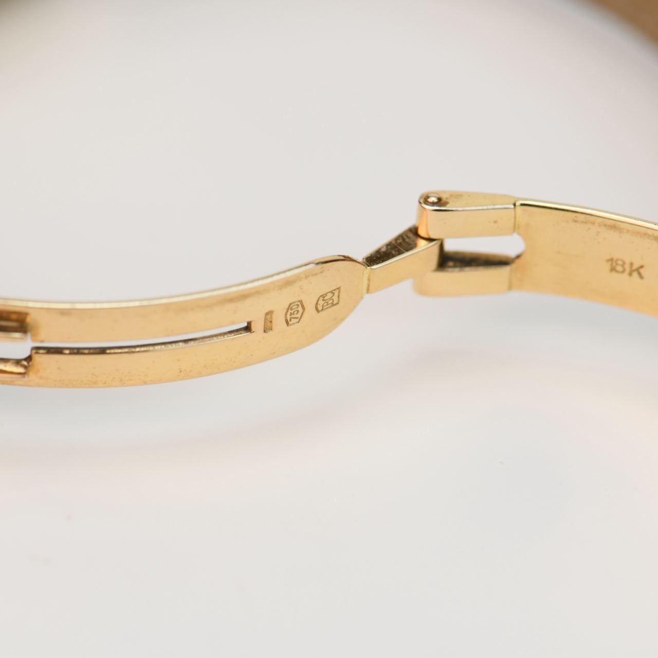 Cartier Ceinture Vintage 18K Yellow Gold Manual Winding Watch 1