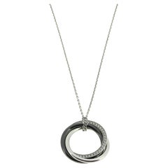 Collier de la Trinité en céramique et diamants de Cartier