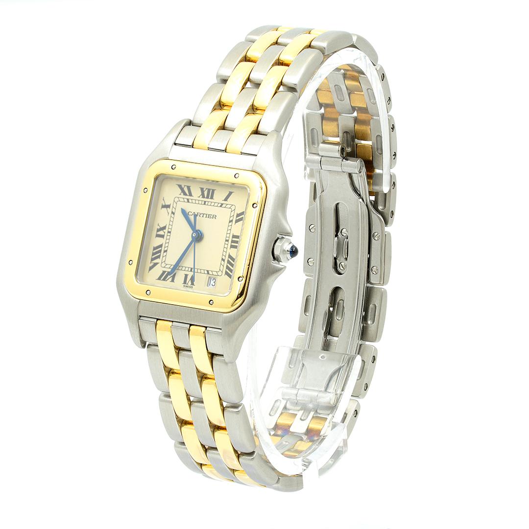 Cartier zertifiziert Pre-Owned Circa 1986 Panthere Uhr Damen