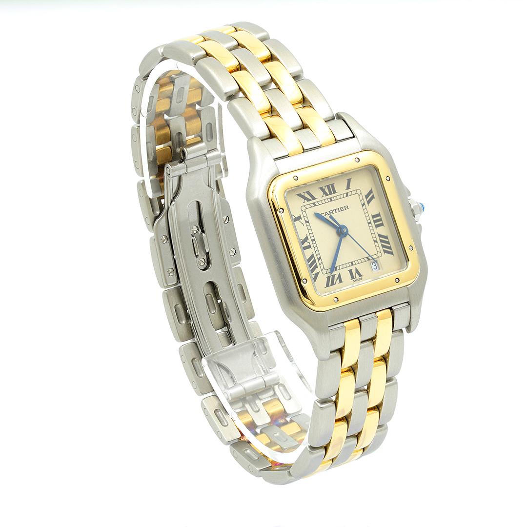 Cartier zertifiziert Pre-Owned Circa 1986 Panthere Uhr 1
