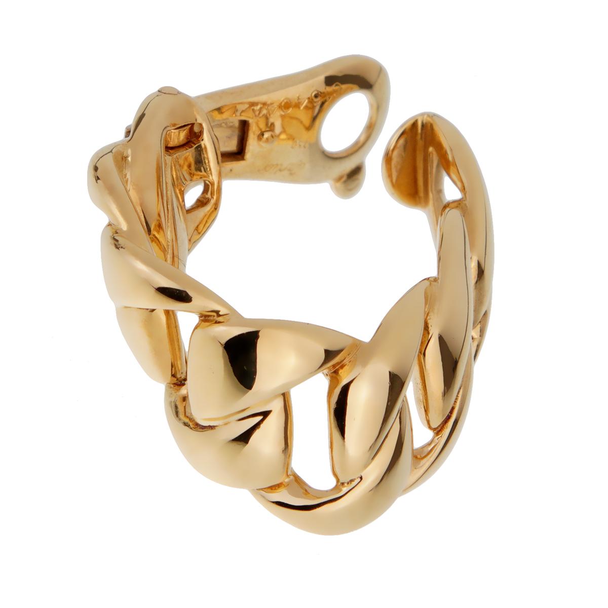 cartier chain link ring