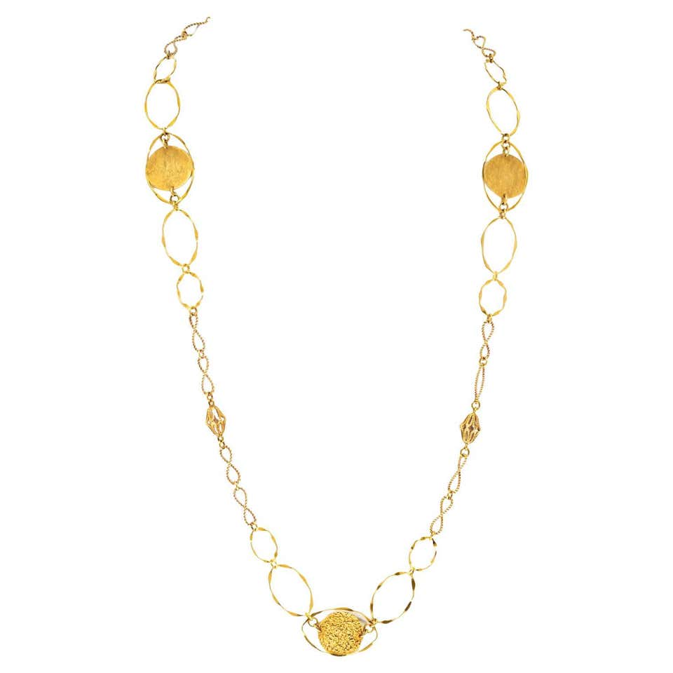 Caeter Chain Vintage Cartier Chain - 185 For Sale on 1stDibs