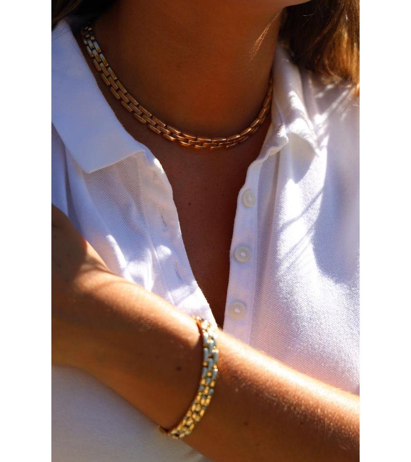 Cartier Kette Halskette Maille panthère Gelbgold 7