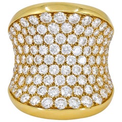 Cartier Chalice Diamond Ring Gold