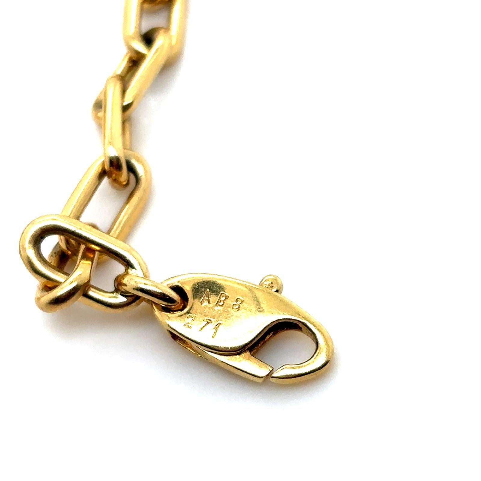 Cartier Bracciale Charm in oro giallo 18 carati in vendita 6